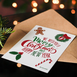 Рождественские открытки