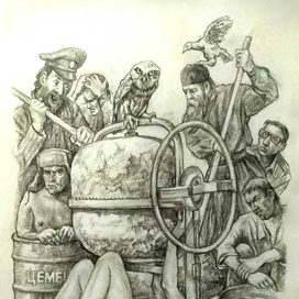 Запуск миксерной бетономешалки