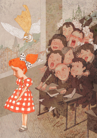 Девочка с рыжим характером. 4.