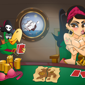 Пиратская тема для Pokeroff