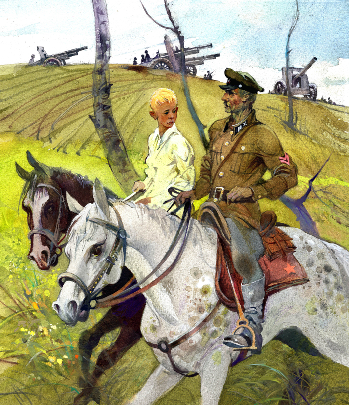 К. Симонов "СЫН АРТИЛЛЕРИСТА"