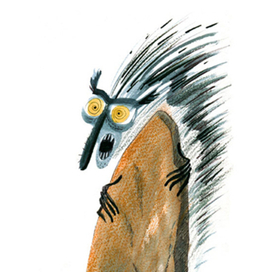 Иллюстрация к сказке Андрея Семина "Джоконда и Принцесса из леса"