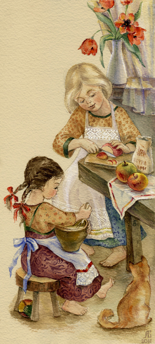 Пирог для мамы (не совсем оконченная)