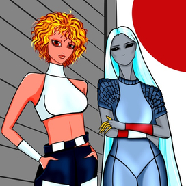 Стильные инопланетянки