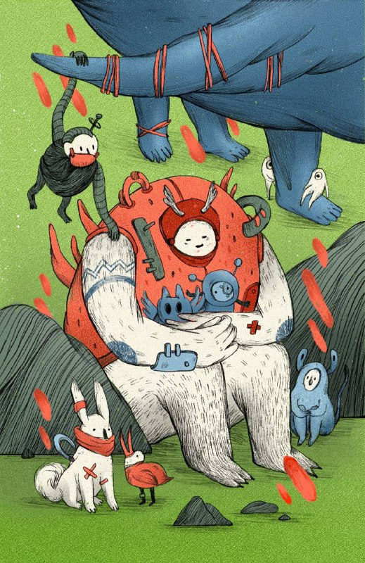 Иллюстрация к настольной игре "Имаджинариум"