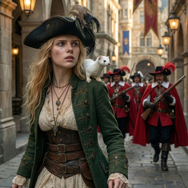 Девушка пират