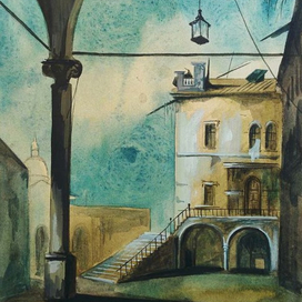 Итальянский дворик