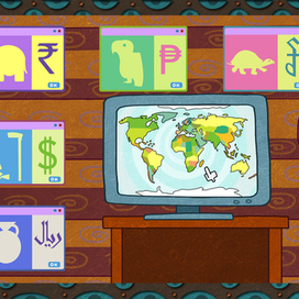 Шот с избушкой