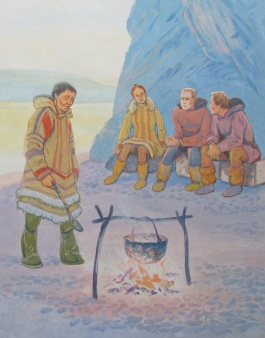 Страна семи трав (привал у костра)