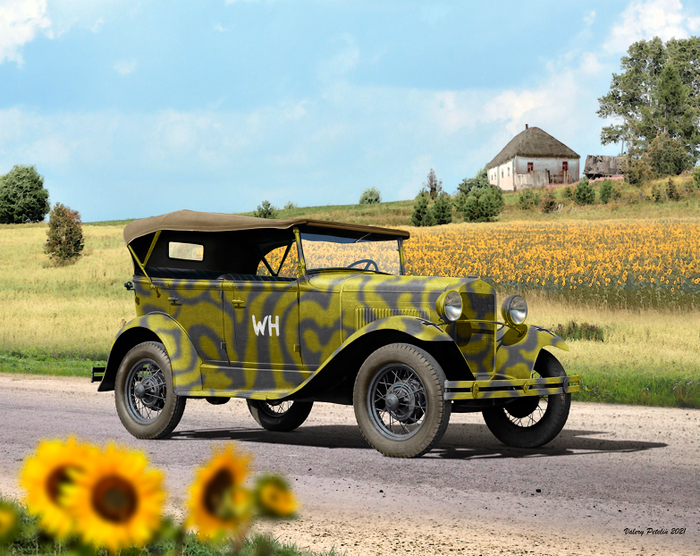 GAZ-A WH (german service)