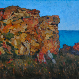 скала у моря