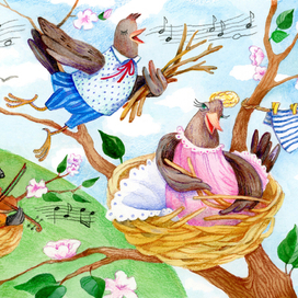 Птичье новоселье