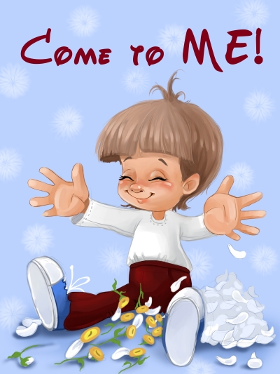 Иллюстрация для открытки