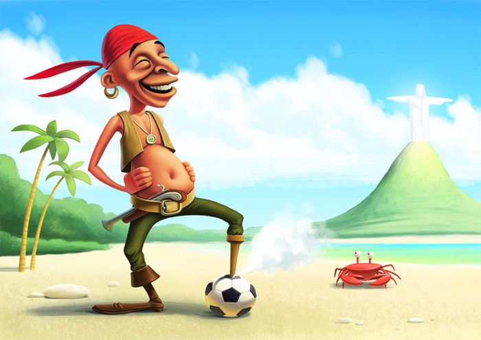 Пират в Бразилии