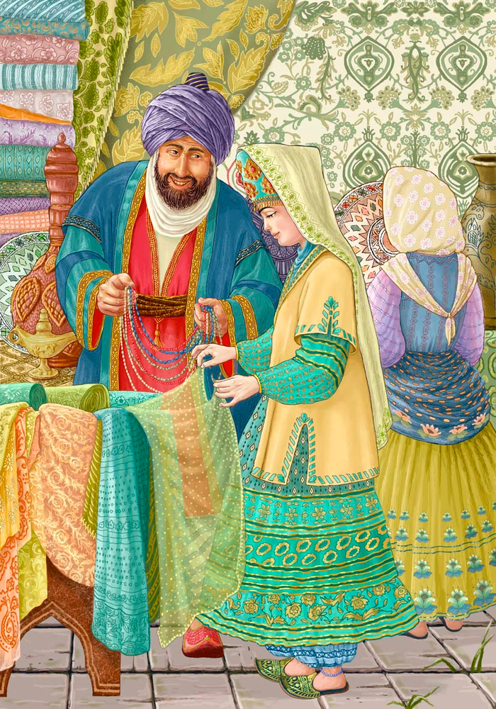 Али Баба и 40 разбойников.