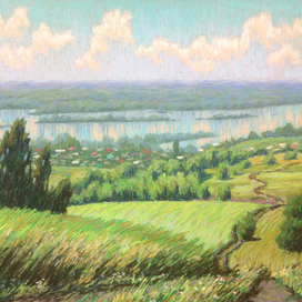 Волжский простор