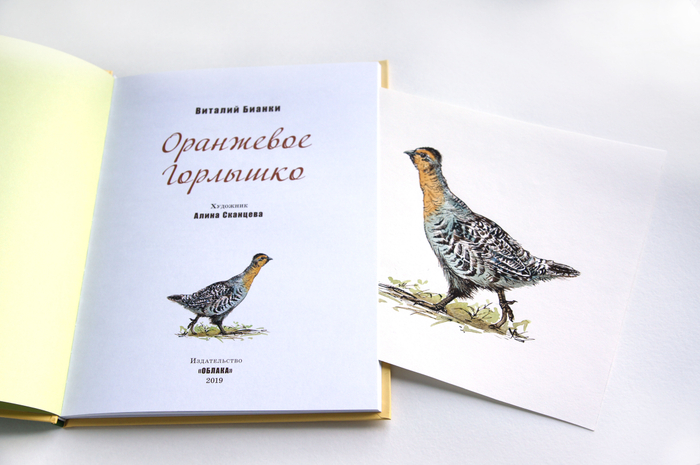 "Оранжевое Горлышко" В. Бианки