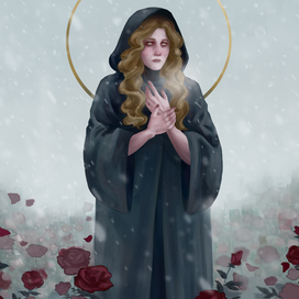 Иллюстрация к песне "Проклятие мертвых роз"