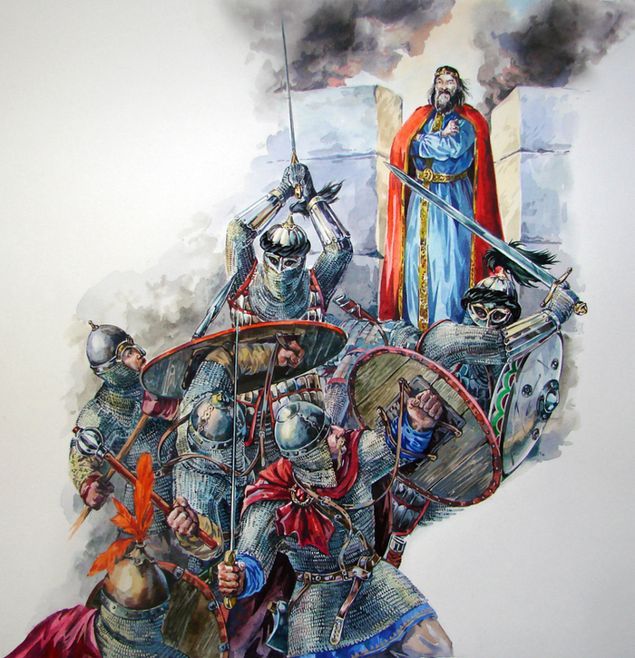 К "Святославу"- Штурм Саркела войсками Святослава