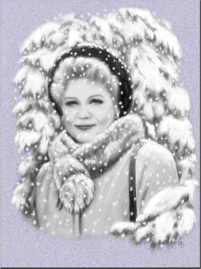 "Зимний портрет"