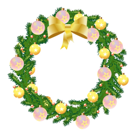 Веночек новогодний