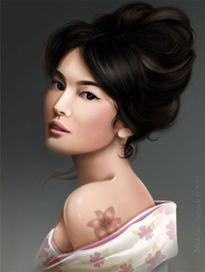 Портрет гейши