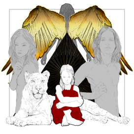 эскиз к арт-буку по книге Марики Становой"Рождение экзекутора"