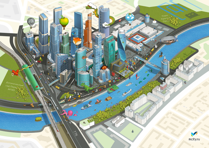 Удивительный Москва-Сити