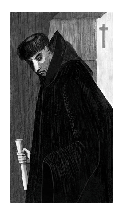 Иллюстрация к историческому роману Андрея Семина "Амадо"