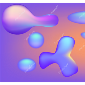 Абстракция "Где-то в космосе"