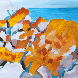 Прибрежные скалы