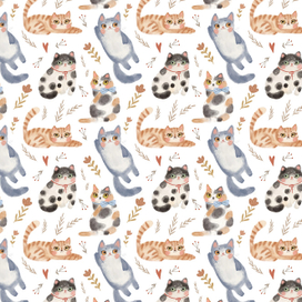 Весенние коты