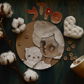 фея сплюшечка и ее сметанный кот