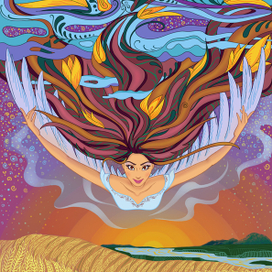 Расправившая крылья