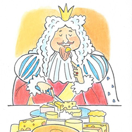 История про короля и сыр. Для учебника Enjoy English  издательство АСТ