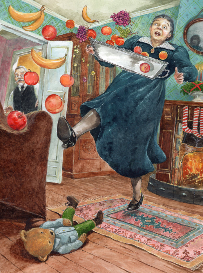 " Летающие фрукты"