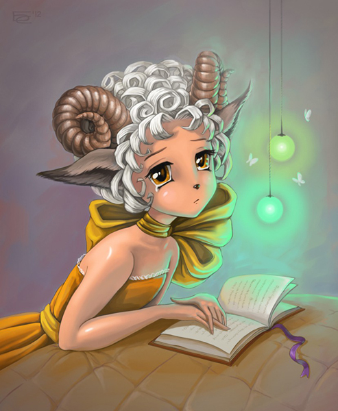 Грустная барашка