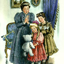 иллюстрация к произведению Марии Толмачовой "Как жила Тася"