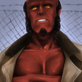 Hellboy fan-art