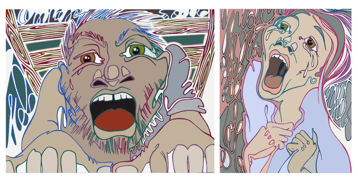 на тему "крик"