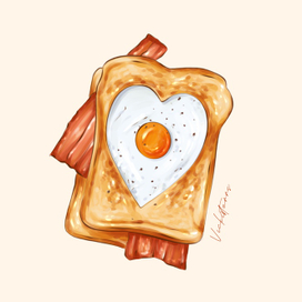 Тост на завтрак