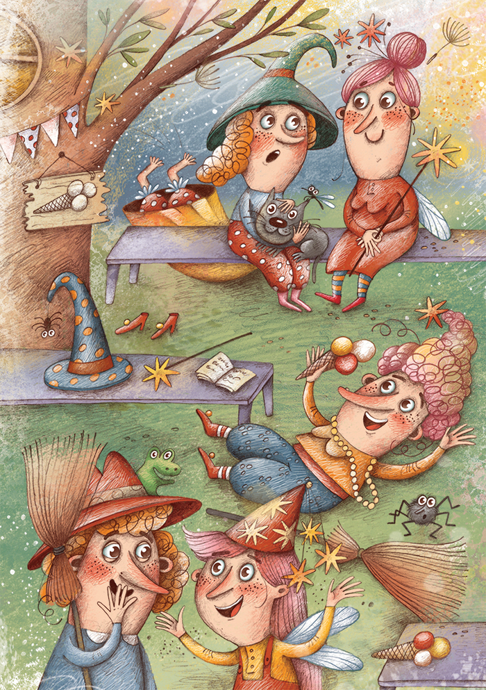 Иллюстрация к книге "Мика. Секрет восьмого гнома"