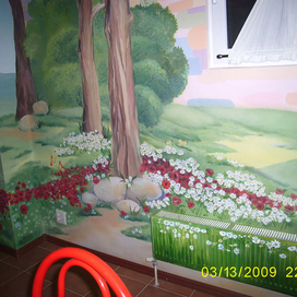 Роспись стен