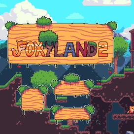 Мокап игрового проекта foxyland2