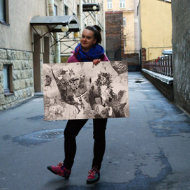 Разворот "Шарик шарику рознь" (для масштаба)))