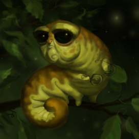 Гусенка с очками