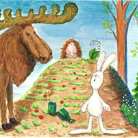 Весна в лесу