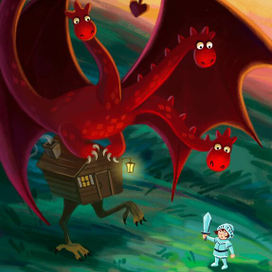 Трехглавый змей-горыныч