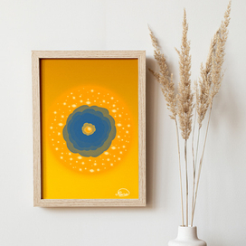 Образная иллюстрация "Душа" для сайта и картины в интерьере