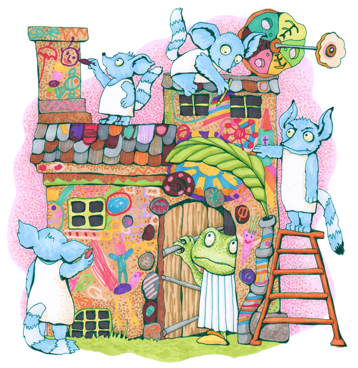 Как Билли лягушку удивили